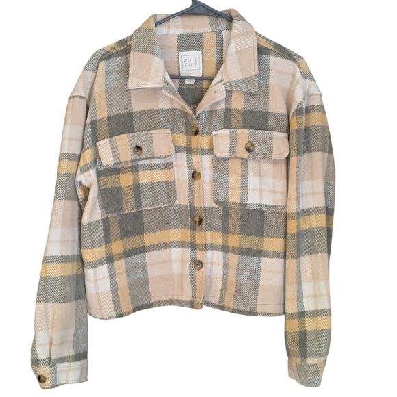 Full Tilt Fall Plaid Jacket Medium (Runs Large) - Picture 1 of 8
